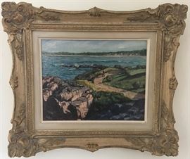 Small Oil Painting in the Plein Air Manner