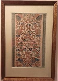 Antique Chinese Sleeve Bands...The Forbidden Stitch