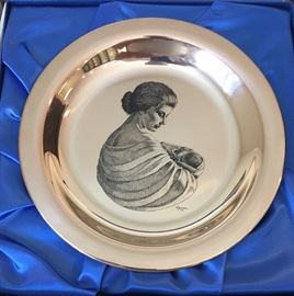 Franklin Mint Sterling Dish