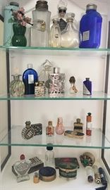 Vintage Scent bottles, including Mini's