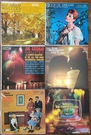 Joe Reisman Recordings among the 33LP's, 78's & 45's