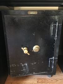 One of Two Vintage Safes (This one fits under a desk); Ask to see the Large One! 