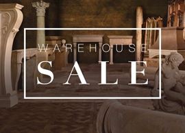 November 2017 marks our two decades in the making of fireplace mantels, range hoods, and french limestone flooring.
“We are cleaning up our warehouse attic!”
Do not miss this event starting Thursday, November 9th! All products are priced to sell up to 75% off!