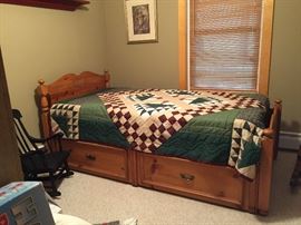 Great Trundle Bed with Drawers
