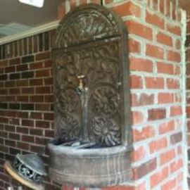 outdoor waall artand chimes