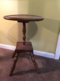 Small round table