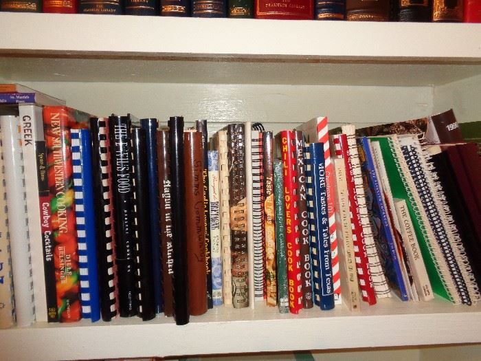 Large Cookbook Collection