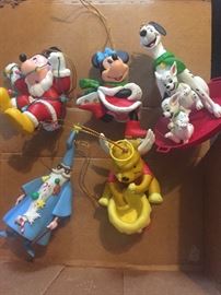 Disney Vintage christmas ornaments