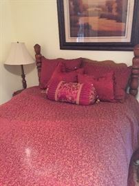 Bedding with Pillows
