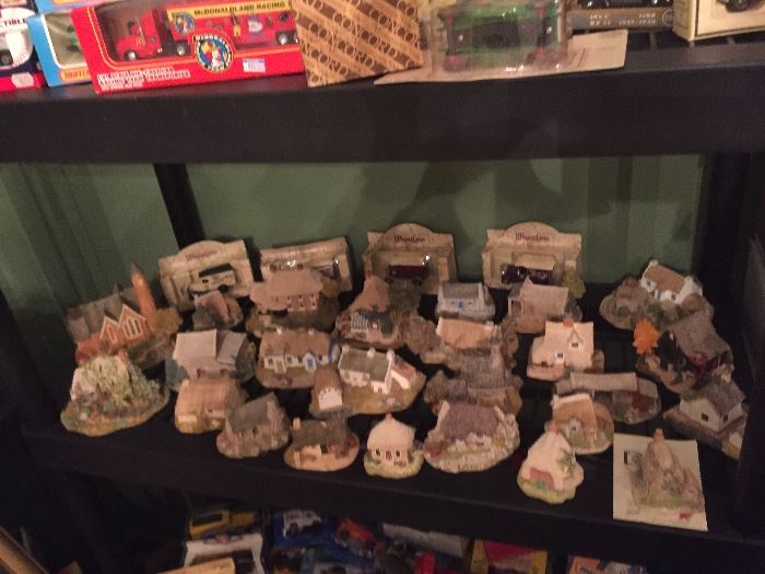 Lilliput Lane Collectibles.  There are a few signed pieces