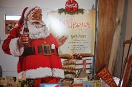 Santa, Harry Potter Store display from 2001.