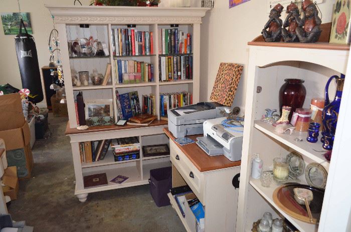 office furniture; books; printer table; many smalls!
