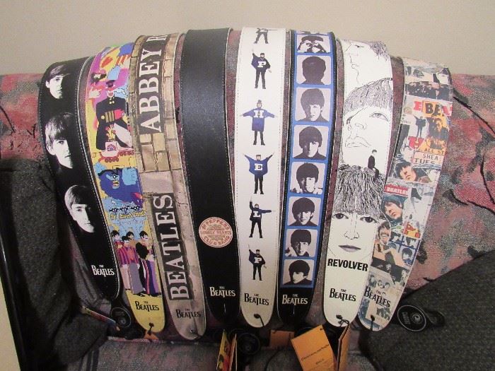 Beatles guitar straps