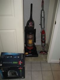 Shark vacuum & Spotclean unit 
