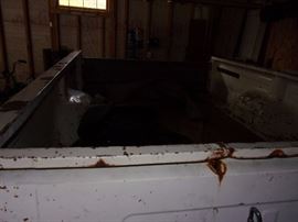 Ford pick up bed trailer with hitch and spare tire