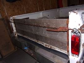 Ford pick up bed trailer with hitch and spare tire