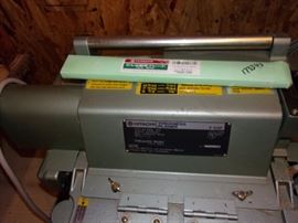 Hitachi Koki Thickness Planer P 100F-Online review - I've owned one for years. It's had so much use that I had the local Hitachi west coast factory service center overhaul it at least once, and it works as well today as it did when I first bought it. It takes standard 12" knives, which are not particularly expensive. It is extremely well made, durable, and accurate. As far as I am concerned, its heavy cast iron construction far exceeds what I have seen from Dewalt, Rigid, et al. Online review -I've heard good things about it, worth the money. Blades are expensive though, several hundred a pair, but they last a long time.