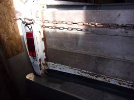 Ford pick up bed trailer with hitch and spare tire