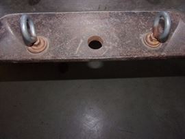 Ford pick up bed trailer with hitch and spare tire