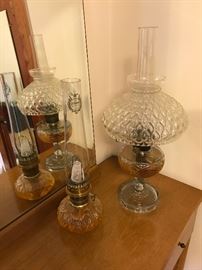 Vintage Kerosene lamps