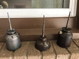 Vintage Oil Cans