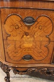  — ONE of the BEST —

9 Piece Satinwood and Rosewood Inlaid American French Style Bedroom Set

with Highly Carved Accented Frame in Original Finish with Full Size Bed

Located Inside – Auction Estimate $4000-$8000 