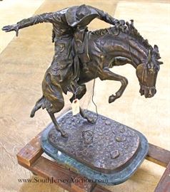  Large Bronze on Marble "Bronco Buster" Signed Fredrick Remington

Located Inside  – Auction Estimate $500-$1000 