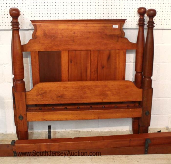  Full Size Cherry Cannon Ball Bed in the Antique Style by "OSV"

Located Inside – Auction Estimate $100-$300 