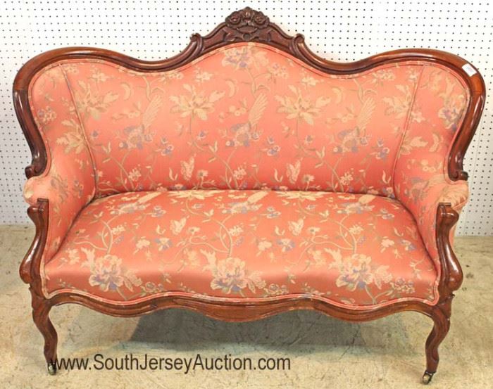  ANTIQUE Walnut Carved Victorian Settee

Located Inside – Auction Estimate $100-$300 