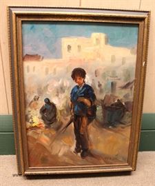  Oil on Canvas signed "D'Agostino" Artwork

Located Inside – Auction Estiate $200-$300 