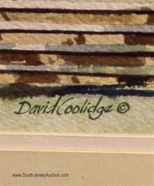 Water Color signed "David Coolidge" Artwork

Located Inside – Auction Estimate $200-$400 