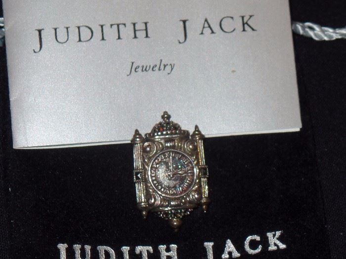 Judith Jack pin - Marshall Fields clock 
