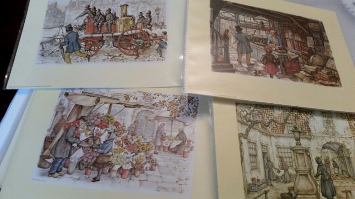 Holland Prints (similar to English Dicken's Era