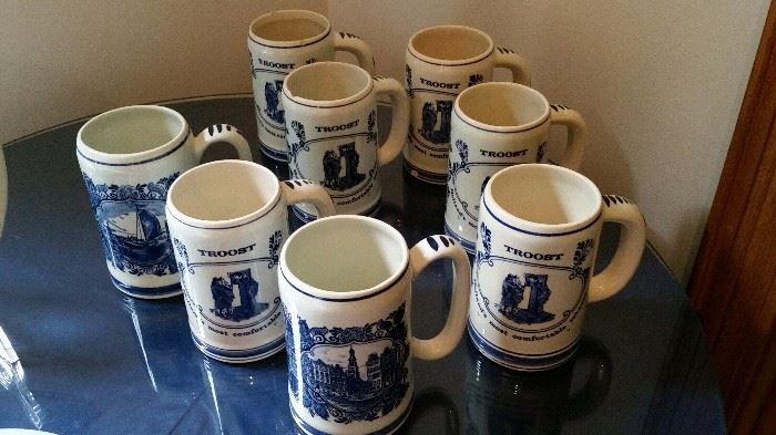 Vintage Delft Mugs