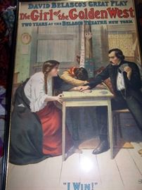 Antique theatre poster