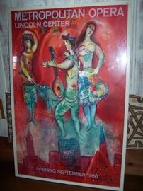 Original Chagall poster