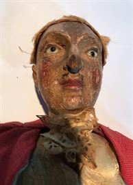 close up of marionette