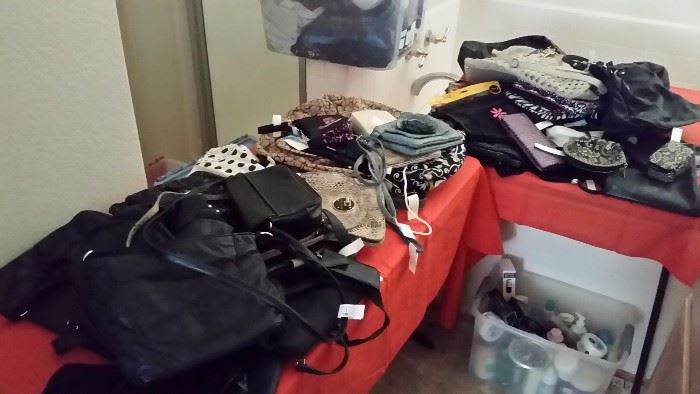 Purse, purses and more purses...all high quality and in very good condition.