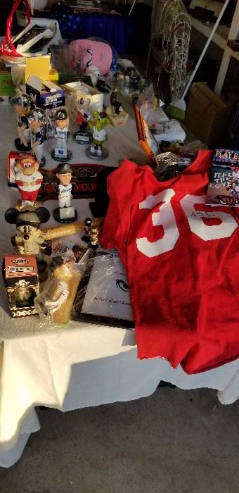 Bobbleheads, jerseys, and other fun Storm souvenirs.