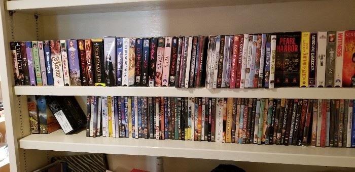 More DVDs and CDs