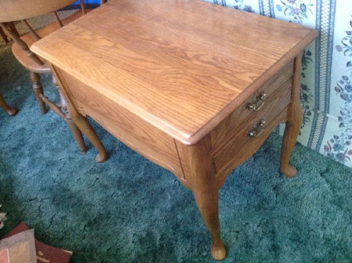 2 Drawer End Table $ 80.00