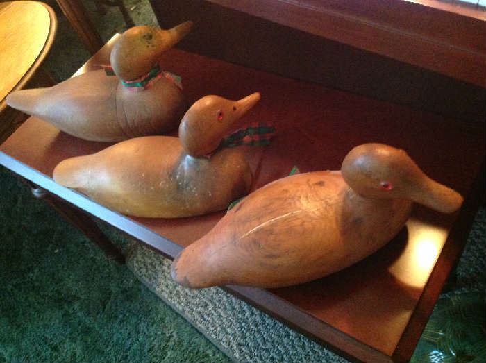Wood Decoy Ducks $ 30.00 each