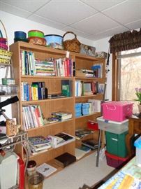 bookcases & books