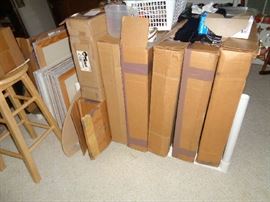 boxes of canvas's