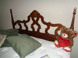 queen bed, nice mattress