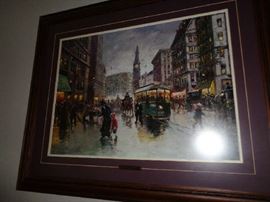 nice art in this home