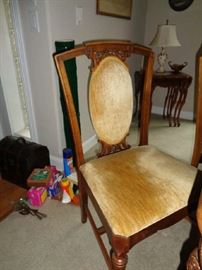 dining room chair, vintage'
