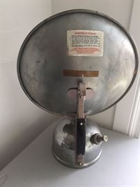 Reverse side of Portable Heater