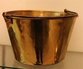 BRASS JELLY POT
