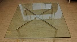 BARCELONA TABLE ~ MIES van der ROHE FROM KNOLL.